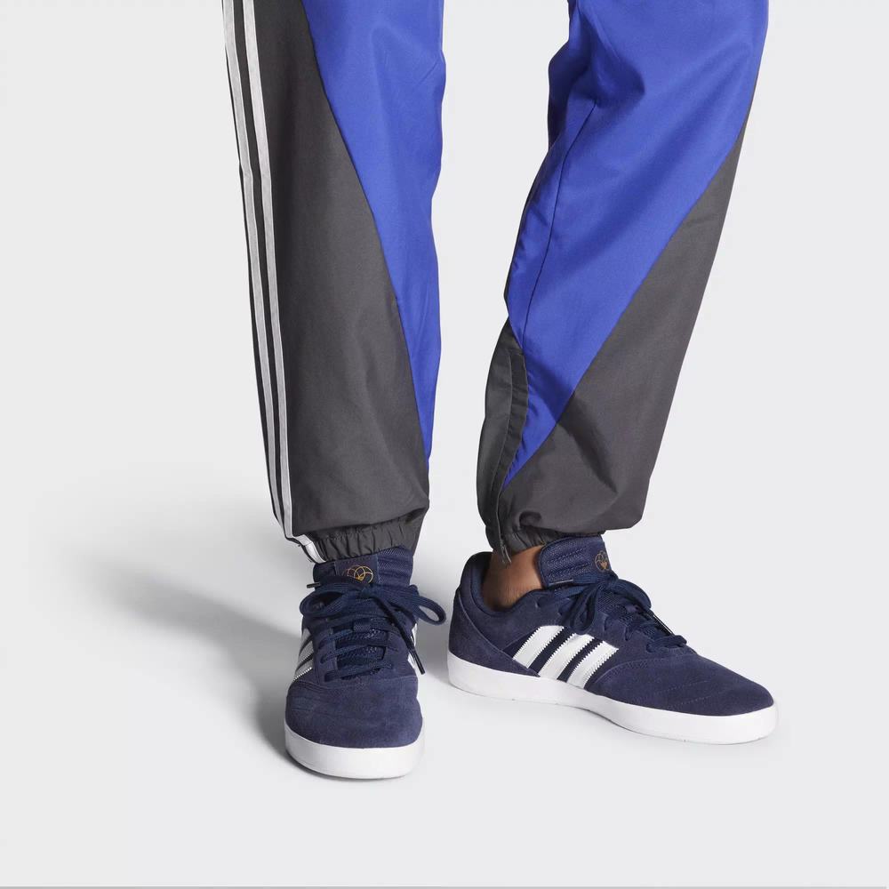 Adidas Suciu ADV II Tenis Para Skate Azules Para Hombre (MX-38421)